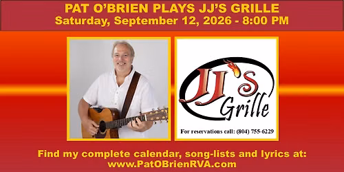 Pat O'Brien Plays JJ's Grille
