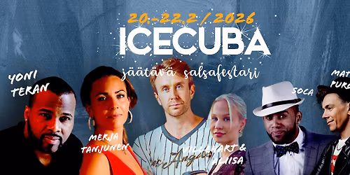 ICECUBA- j\u00e4\u00e4t\u00e4v\u00e4 salsafestari 20.-22.2.2026