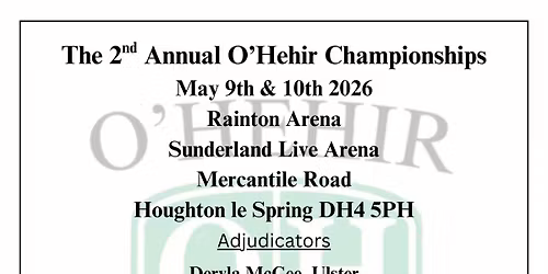 2nd Annual O'Hehir Championships 