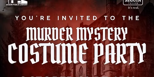 Murder Mystery Costume Party