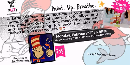 A Little Whimsy After Bedtime Paint Party Event