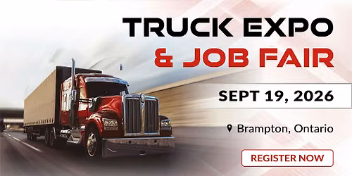 TTN Truck Expo & Job Fair \u2013 September 19, 2026 | Brampton, Ontario