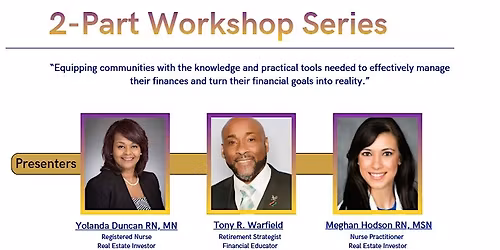 2026 Financial Literacy Workshop Series by the Community Wealth Initiative