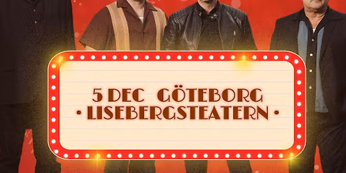The Refreshments \u2013 Rock \u2019n\u2019 Roll X-mas 2025 | G\u00f6teborg
