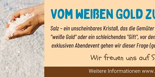 Salz ist Leben! Ein interessanter Wohlf\u00fchlabend in unserer Salzgrotte mit Salzverkostung