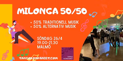 Milonga 50\/50 - TDJ Anna Sol