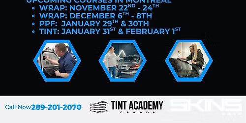 Window Tint Certification Course \u2013 Montreal | The Tint Academy Canada
