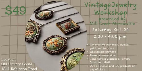 Vintage Jewelry Workshop