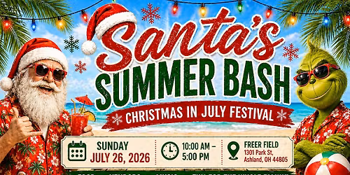 Santa's Summer Bash - Christmas In July Festival