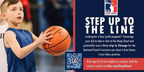 HOOP SHOOT 2026! - Sponsored by Rock Hill Elks Lodge #1318