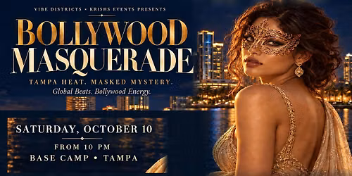 Bollywood Masquerade Tampa | DJ Oncore at Big Space | October 10