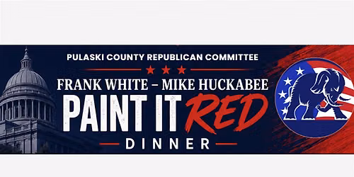 Frank White - Mike Huckabee Paint It Red Dinner