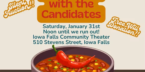 Chili & Chat with the Candidates - HCDPIA Winter Fundraiser