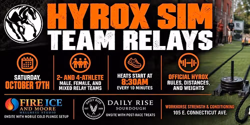 HYROX SIM: TEAM RELAYS