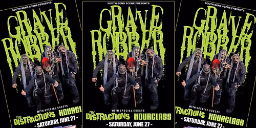Grave Robber \/ The Distractions \/ Hourglass - Live at Midway Tavern