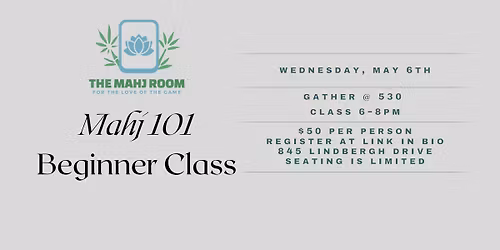 MAHJ 101 Beginner Class