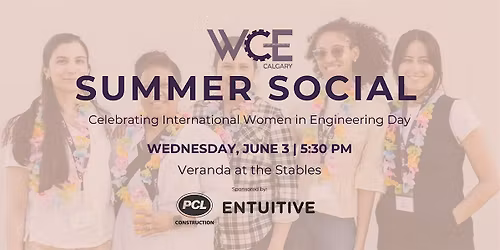 WCE's Summer Social: Celebrating International Women in Engineering Day
