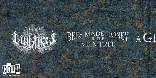 Lightless + Bees Made Honey in the Vein Tree + A Ghost in Rags @ P8\u00b2 Karlsruhe