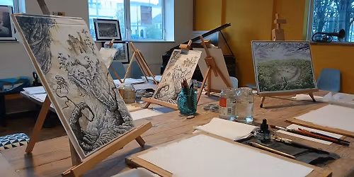 Line and watercolour course \u2013 starting 4th June 2026 (4weeks)