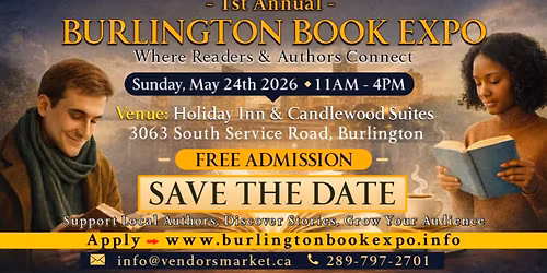 1st Annual Burlington Book Expo 