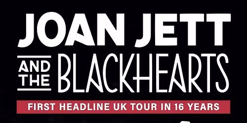 Joan Jett & The Blackhearts Glasgow Tickets