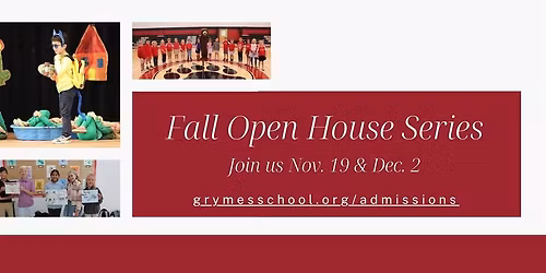 Grymes Memorial School Open House