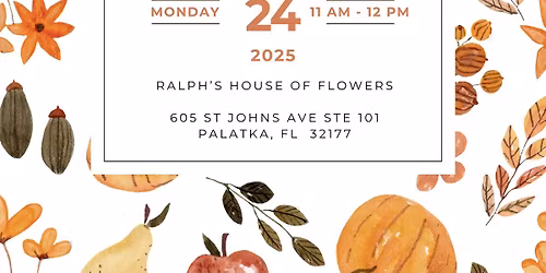 Thanksgiving Cookie Pop-Up