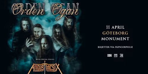 Orden Ogan | G\u00f6teborg