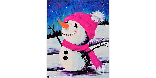 Starry Snowman - Paint and Sip in Houston | Classpop!\u2122