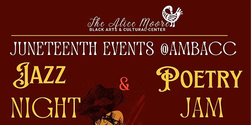 AMBACC ANNUAL Jazz Night & Poetry Jam