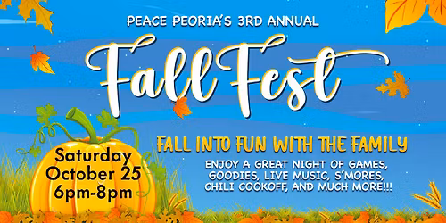 Peace Peoria's 3rd Annual FallFest