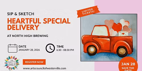 January Sip & Sketch at North High Brewing