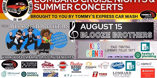 Blooze Brothers at Lombard Cruise Nights & Summer Concerts