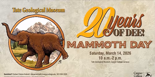 Mammoth Day at the Tate Geological Museum