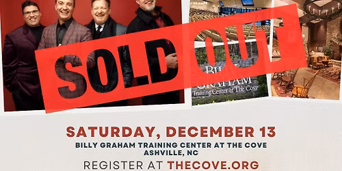 A GOLD CITY CHRISTMAS TOUR - BILLY GRAHAM COVE - ASHEVILLE, NC **SOLD OUT**