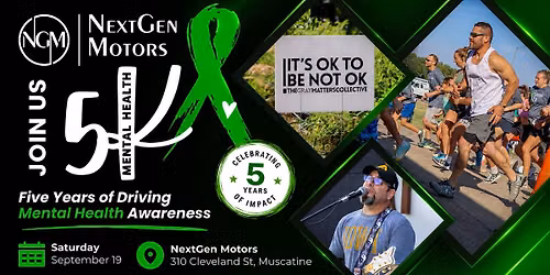 5th Annual NextGen 5k Run\/Walk for Mental Health Awareness