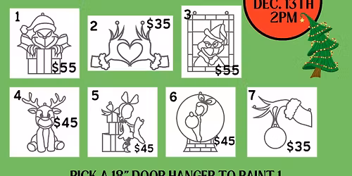 Grinch Class - Glass or Paint