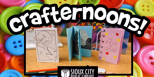 Crafternoons at the Library: Tell Your Story in a Zine