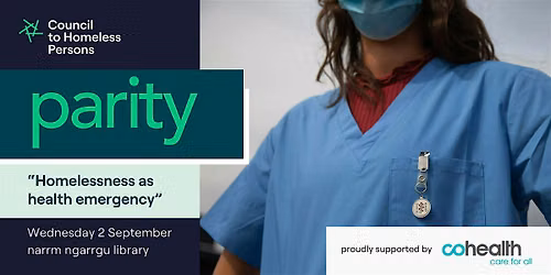 Parity magazine launch: "Homelessness as health emergency"