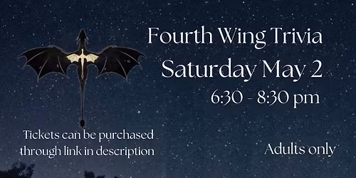 Fourth Wing Trivia at Ash & Vale