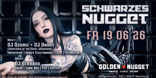 Schwarzes Nugget @GoldenNugget 19.06.26