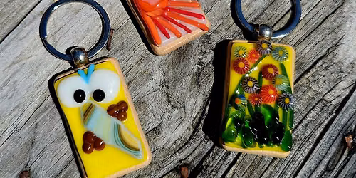 Key Chains Fused Glass Class
