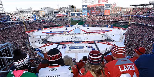 Parking Washington Capitals at Chicago Blackhawks