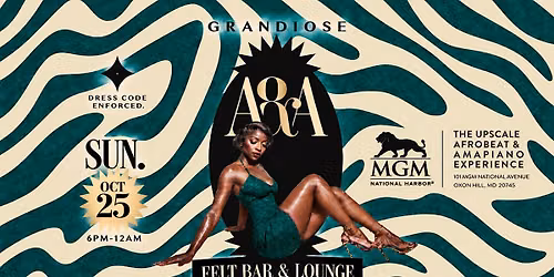 Afrobeats & Amapiano Experience at FELT MGM