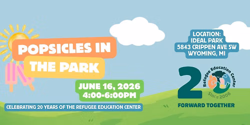 Popsicles in the Park- A 20th Anniversary Celebration