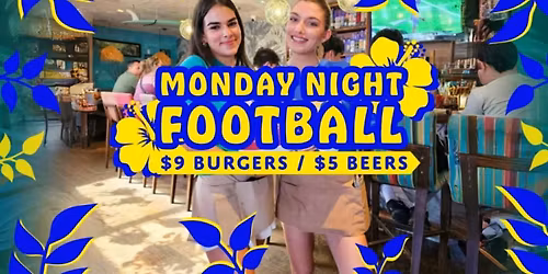 Monday Night Football | $9 Burgers & $5 Beer | Venice Beach