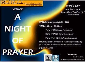 A NIGHT OF PRAYER