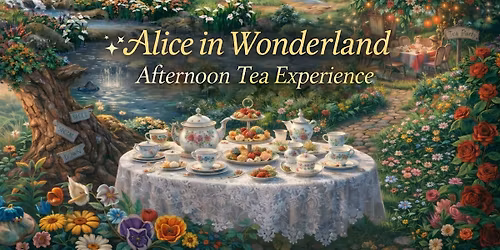 Alice in Wonderland Immersive Experience + Afternoon Tea Party