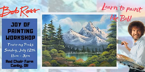 Towering Peaks - Bob Ross Joy of Painting Workshop
