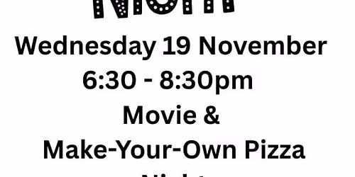 Youth Club - The Hangout November 19th 